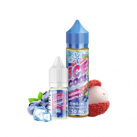 2,90 LYCHEE MYRTILLE ICE COOL E-LIQUIDE FRANAIS QUALIT CERTIFIE